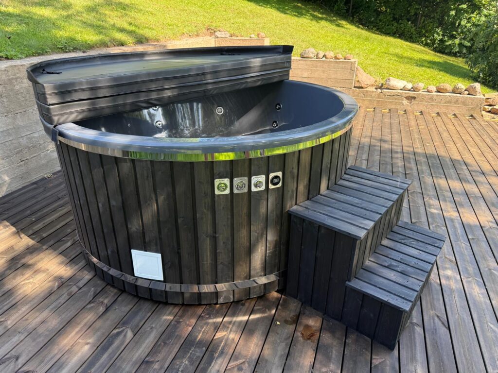 Ciubăr Electric SPA Ø200 cu încălzitor 9 kW și masaj