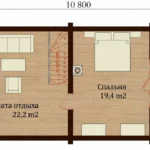 lesstroy sauna 165 plan 2