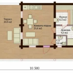 Plan saună LS-S169